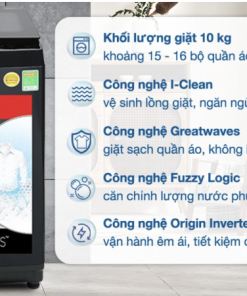 Máy giặt Toshiba Inverter AW DM1100PV(KK)